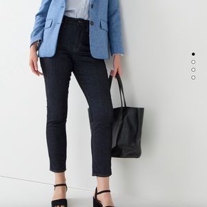 J Crew Curvy Vintage Slim Straight Jean